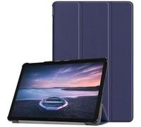 Etui Samsung Galaxy Tab A 10.5 Wifi - 4G/LTE Smartcover pliable bleu navy Cuir Style avec stand - Housse coque de protection Galaxy TabA 10,5 pouces 2018 T590 / T595 - Accessoires tablette pochette XE
