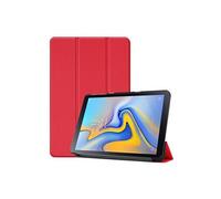 Housse Tablette XEPTIO Etui Samsung Galaxy TAB A 8 2019 4G/LTE Smartcover pliable rouge avec stand - Housse coque de protection New Galaxy TAB A 8.0 2019 SM-T290 / SM-T295
