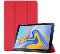 Housse Tablette XEPTIO Etui Samsung Galaxy TAB A 8 2019 4G/LTE Smartcover pliable rouge avec stand - Housse coque de protection New Galaxy TAB A 8.0 2019 SM-T290 / SM-T295