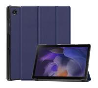 Etui Samsung Galaxy Tab A8 2021 10,5 Pouces Wifi - 4g/Lte Smartcover Pliable Bleu Navy Avec Stand - Housse Coque De Protection Tab A8 2021 10.5 Pouces Sm-X200 / Sm-X205 / Sm-X207 - Accessoires Tablett