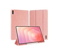 Etui Samsung Galaxy Tab S12 Plus Domo Tri-Fold Antichoc Rose