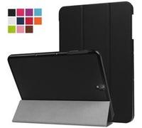 Etui Samsung Galaxy Tab S3 Wifi / 4G/LTE 9.7 pouces Smartcover pliable noir Cuir Style avec stand - Housse coque de protection SAMSUNG Galaxy Tab S 3