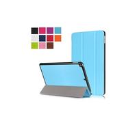 Housse Tablette XEPTIO Etui Samsung Galaxy Tab S4 Wifi - 4G/LTE Smartcover pliable bleu Cuir Style avec stand - Housse coque de protection Galaxy Tab S4 10,5 pouces 2018