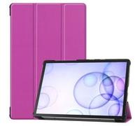 Etui Samsung Galaxy TAB S6 10,5 2019 T860 / T865 Wifi - 4G/LTE Smartcover pliable violet avec stand - Housse violette coque de protection New Galaxy TAB S6 - Accessoires tablette pochette XEPTIO 10.5 