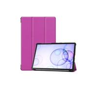 Etui Samsung Galaxy TAB S6 10,5 2019 T860 / T865 Wifi - 4G/LTE Smartcover pliable violet avec stand - Housse violette coque de protection New Galaxy TAB S6 - Accessoires tablette pochette XEPTIO 10.5 : Exceptional Smart case ! Violet