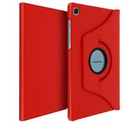 Etui pour Samsung Galaxy Tab S6 Lite 2024, 2022 et 2020 Support Rotatif 360° Rouge