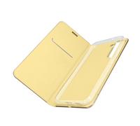 Étui Samsung S22 Plus Porte-carte Support Vidéo Forcell Luna Book Gold Doré