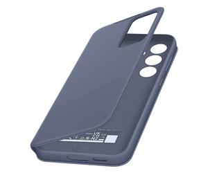 Étui Samsung S24 Clapet Fenêtre Tactile Smart View Samsung Gris lavande