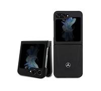 Étui en cuir Mercedes Urban Line, noir - Samsung Galaxy Z Flip 5