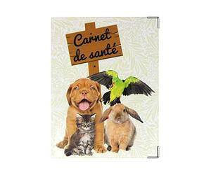 Etui santé pour Animaux Chien Chat Lapin Perroquet regrouper carnet Vaccination Animaux Compagnie Made in France