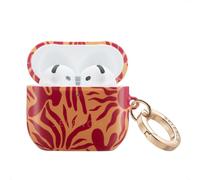 Etui Selencia Vivid pour les Apple AirPods 4 - Tropical Vibes Apricot