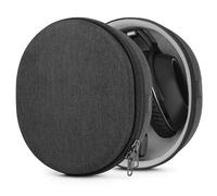 Étui Shield Geekria pour Casque Compatible avec Sennheiser Momentum 3 Wireless, HD 450BT, HD 350BT, Sac de Transport Rigide de Rechange avec Rangement pour câbles (Gris foncé)