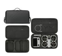Étui Shoudler pour DJI Avata 360, étui de transport rigide et portable en similicuir, mallette de protection pour le drone Avata 360, la télécommande RC2 et les accessoires de batterie (Noir)