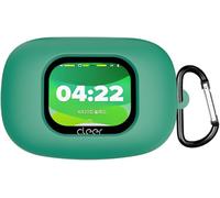 Étui Silicone Antichoc Compatible Cleer Arc 5 - Coque Slim Protectrice, Chargement Sans Fil Compatible, Anneau De Fixation - Vert Forêt