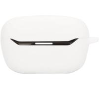 Étui Silicone Antichoc Compatible Jbl Endurance Race 2 - Housse Slim Résistante Aux Rayures, Chargement Sans Fil Compatible, Attache Sangle, Blanc