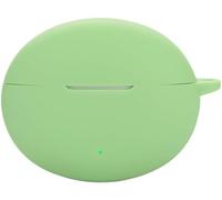 Étui Silicone Antichoc Fin Pour Oppo Enco Free 4 & Oneplus Buds 4 ¿ Vert Matcha, Trou D'attache, Compatible Charge Sans Fil
