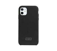 Etui silicone Audi, noir - iPhone 12 / 12 Pro