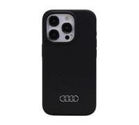 Audi Silicone Case Iphone 15 Pro Max 6.7 Black/Black Hardcase Au-Lsrip15Pm-Q3/D1-Bk
