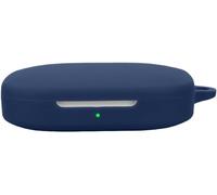 Étui silicone bleu marine pour Honor Earbuds Open - protection antichoc slim, trou pour sangle, compatible charge sans fil