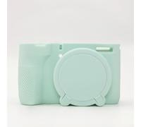 Étui Silicone pour Canon PowerShot V1 Housse Protection Souple Anti-Choc Coque Rigide pour Vlogging (Green)