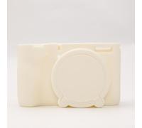 Étui Silicone pour Canon PowerShot V1 Housse Protection Souple Anti-Choc Coque Rigide pour Vlogging (White)