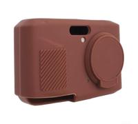 Étui Silicone pour Kodak FZ45 Anti-Dérapant Étui Silicone pour(brown)