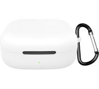 Étui Silicone Souple Antichoc Pour Huawei Freearc ¿ Coque Slim Avec Attache Porte¿Clés, Compatible Charge Sans Fil, Blanc