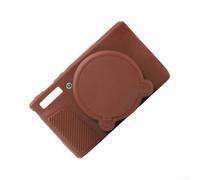 Étui Silicone Souple pour Canon SX740 SX730 Anti-Rayures(Coffee Brown)