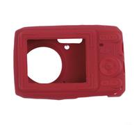 Étui Silicone Souple pour Kodak pour pixpro FZ45 Anti-Rayures(Red)