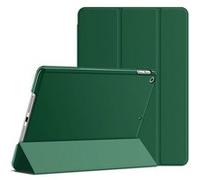 EVETANE Etui Smart Cover iPad 10.2 Pouces (2019/2020/2021) vert sapin à rabat avec support