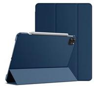 EVETANE Etui Smart Cover iPad Pro 11 (2018/2020/2021) / iPad Air 4 (2020) / iPad Air 5 (2022) Bleu à rabat avec support