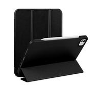 EVETANE Étui Smart Cover iPad Pro 11 Pouces (M4) noire à Rabat avec Support