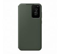 Etui Smart View avec Porte Carte pour Samsung Galaxy S23+ 5G Khaki