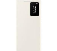 Etui Smart View avec porte-carte Samsung Galaxy S23 Ultra 5G Beige Crème Beige Crème G