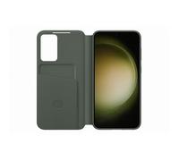 Étui Smart View - SAMSUNG - Galaxy S23+ - Khaki - Porte-carte - Rabat