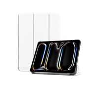 Etui Smartcover blanc pour Apple IPad Air 11 2024 / Apple IPad Air 11 2025 avec coque cover protection interne - Housse blanche iPad Air 11 pouces M2 / M3 XEPTIO case Blanc G