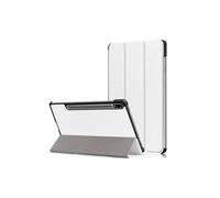 Etui Smartcover Blanc Pour Samsung Galaxy Tab A7 Sm-T500 2020 10,4 Pouces Wifi / 4g - Housse Blanche Coque De Protection Tablette Pour New Galaxy Tab A7 2020 T500/T505/T507 10.4 Pouces - Accessoires Pochette Xeptio