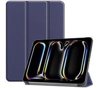 Etui Smartcover bleu pour Apple IPad Air 11 2024 / Apple IPad Air 11 2025 avec coque cover protection interne - Housse bleue iPad Air 11 pouces M2 / M3 XEPTIO case Bleu G