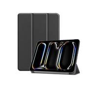 Etui Smartcover Noir Pour Apple Ipad Air 11 2024 Avec Coque Cover Protection Interne - Housse Noire Ipad Air 11 Pouces 2024 (M2) Xeptio Case