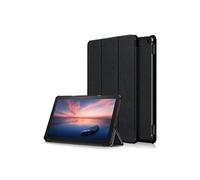 Etui Smartcover Noir Pour Samsung Galaxy Tab A7 Lite 8.7 Pouces 2021 (Sm-T220/T225) - Housse Noire Coque De Protection Tablette Pour New Galaxy Tab A7 Lite 8.7 Pouces 2021 T220/T225 - Accessoires Pochette Xeptio
