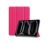 Etui Smartcover rose pour Apple IPad Pro 13 2024 avec coque cover protection interne - Housse iPad Pro 13 pouces 2024 (M4) XEPTIO case Rose G