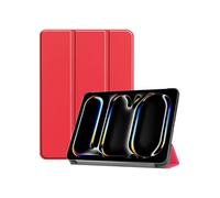 Etui Smartcover rouge pour Apple iPad Air 13 2024 avec coque cover protection interne - Housse iPad Air 13 pouces 2024 (M2) case