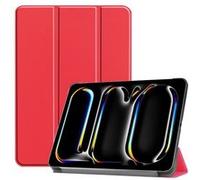 Etui Smartcover rouge pour Apple iPad Air 13 2024 / iPad Air 13 2025 avec coque cover protection interne - Housse iPad Air 13 pouces 2024 M2 XEPTIO case Rouge G