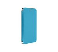 Etui Smartphone 4.8'' à 5.3'' Clapet Porte-carte Fonction Coulissante Bleu Clair