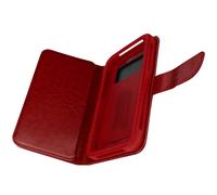 Etui Smartphone 5,0 à 5,3'' Portefeuille Mutirangements Caméra Slide bordeaux