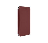 Étui Smartphone 5.4'' à 6'' Clapet Porte-carte Fonction Coulissante Bordeaux