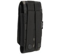 Brandit Large Molle Poche de téléphone, noir-gris pour homme