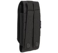 Brandit Molle Phone Pouch Large Petit Sac Adultes (Unisexe), Noir, L, L