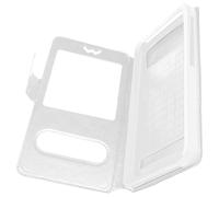Étui Smartphone Universel Taille XXL Fenêtres D'affichage et Décrochage blanc