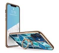 Etui Snap I-Blason Cosmo Conu pour l'iPhone 12 / iPhone 12 Pro 6,1 pouces (version 2020) Slim avec le porte-bague rotatif integre 360 Rotation G